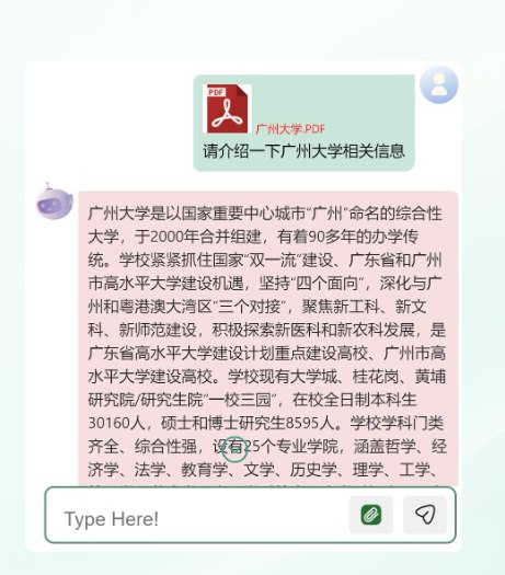 File Upload / RAG Support